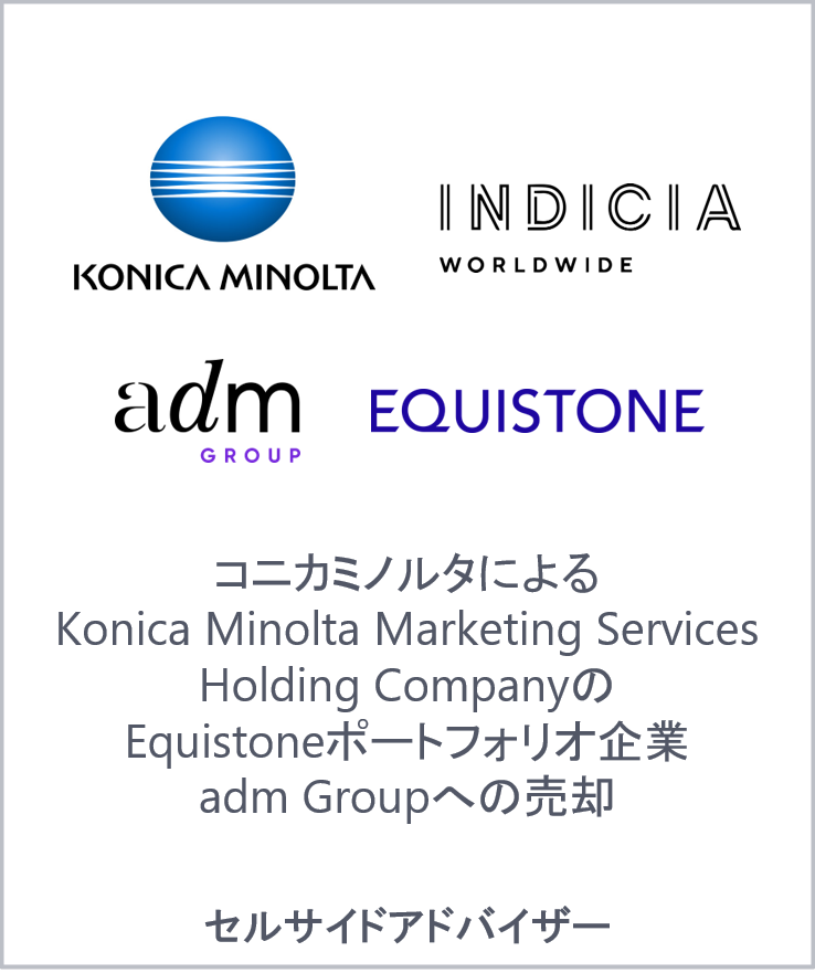 Konica minolta indicia adm group equistone jp