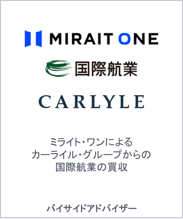 Mirait one corporation kokusai kogyo carlyle group jp